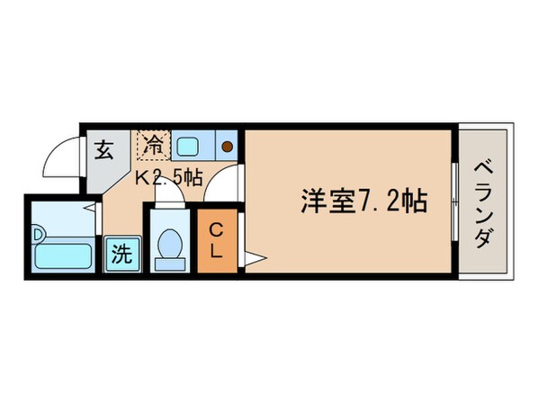 エクセレント山田の物件間取画像